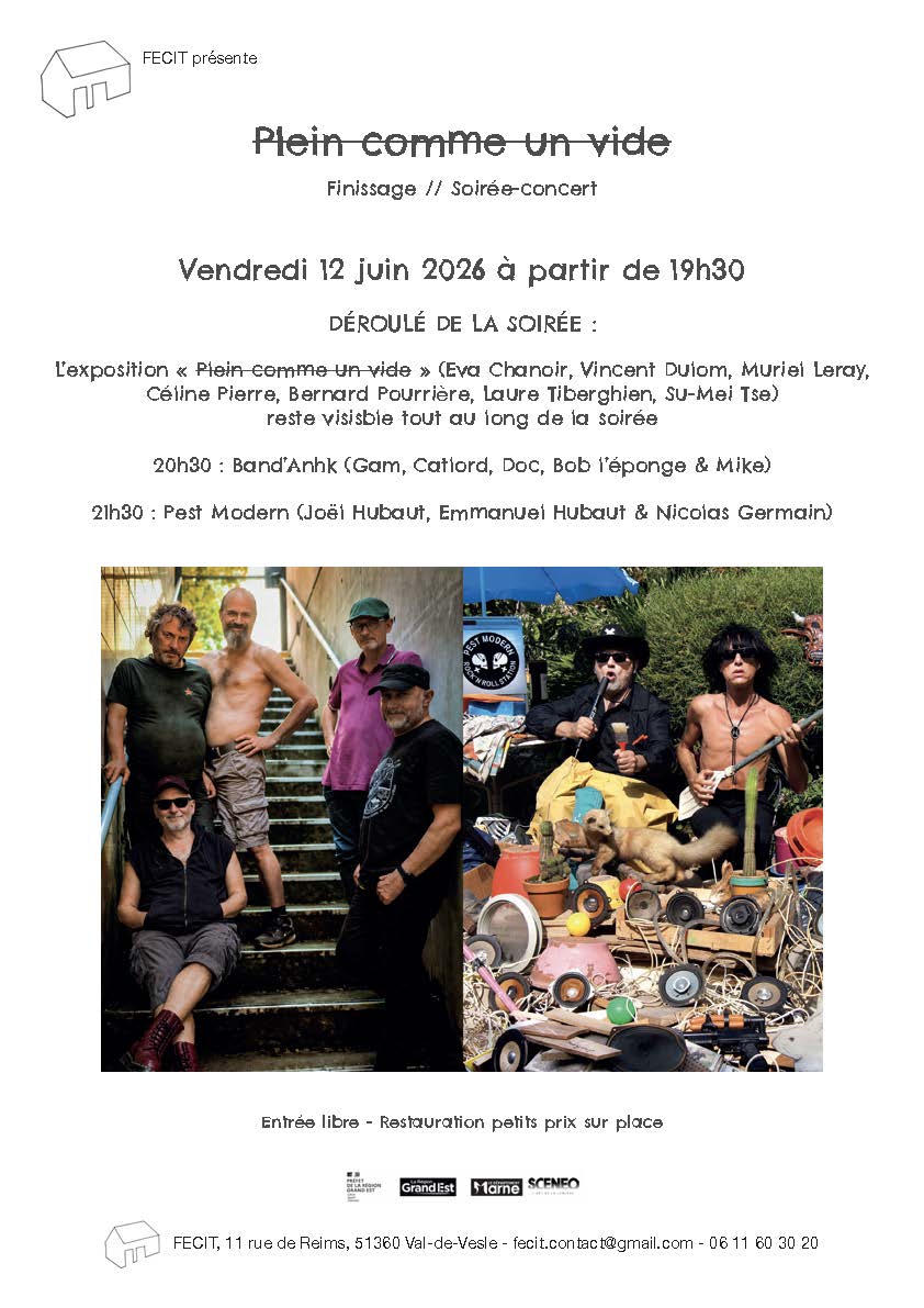 Image de Plein comme un vide (Finissage//Soirée-concert)